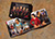 6 Panel Pocket Folder with Photos and Text in Vibrant Colors